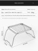 Outdoor mini small folding stainless steel stove top holder BBQ grill set pot holder grill pan holder grill net