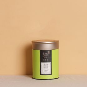 Tin Can Sealed Tea Packing Box (Option: Green-S)