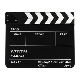 Shooting Props Film Racket Acrylic Board (Option: Blackboard English)