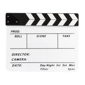 Shooting Props Film Racket Acrylic Board (Option: Whiteboard English)