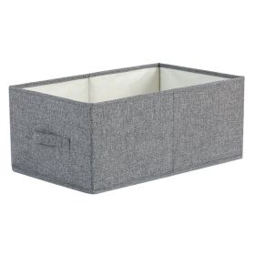 Drawer Closet Folding Storage Organizing Box (Option: Grey-50x40x29cm)