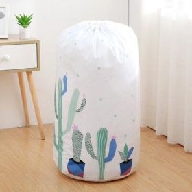 Organizing Folders Moisture-proof Clothes For Storing Bagged Quilts (Option: Cactus-88x43cm)